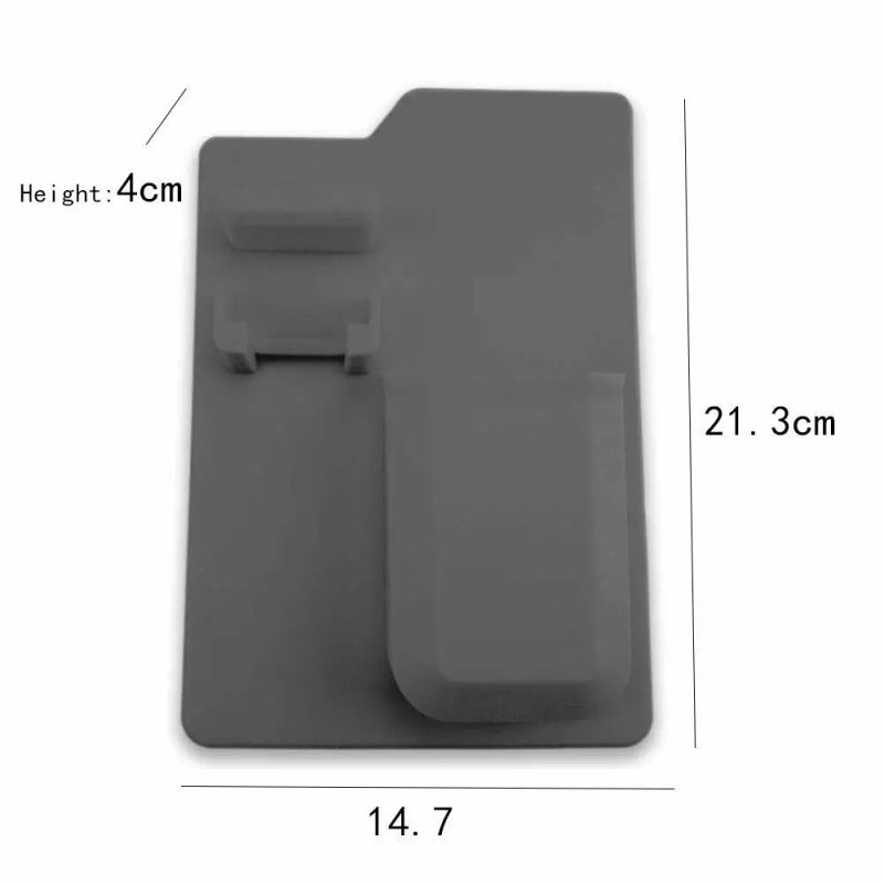 LIGHTSMAX Silicone Waterproof Toothbrush Holder/razor Holder For Small Toiletry Items