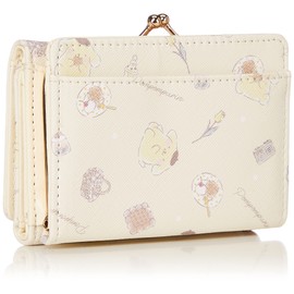 [アルディ] Sanrio Ladies' Trifold Coin Purse Wallet, pom pom pudding