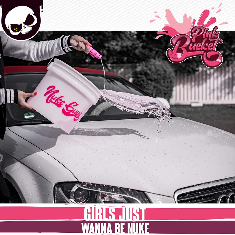 Nuke Guys - Girl Edition Car Wash Bucket 3.5 GAL