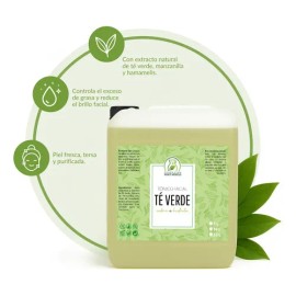 Tónico Facial Té Verde Hidratante 5L Productos Mart México Para Piel Grasa