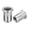 TA-VIGOR 20Pcs M10 Rivet Nuts, 304 Stainless Steel Knurled Flat