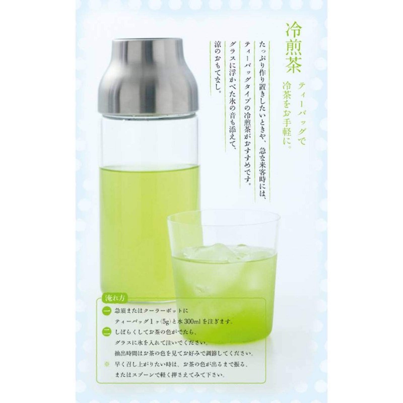 Gion Tsujiri Cold Sencha Tea Bag, 0.2 oz (5 g)
