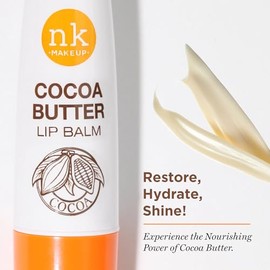 Balsamo Labial Nk Makeup |Hidratante con Manteca de Karité, Alivio Instantáneo para Labios Agrietados