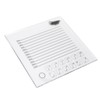 20x20cm Eyelash Extension Plastic Tray Clear Scale Transparency Eyelash Extension