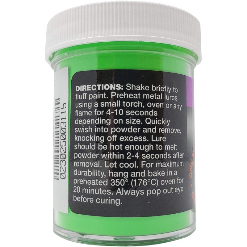 Pro-Tec Powder Paint 2 oz Jar ( Bright Green )