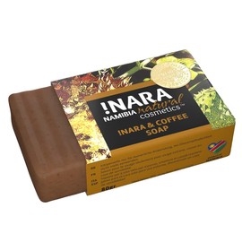 Nara Soap with Coffee and Cinnamon, Handmade Natural Cosmetics Oil Soap for Daily Face Care and Body Care (1 x 80 g)