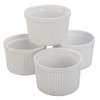 BIA Cordon Bleu Classic 8-Ounce Ramekin, Set of 4, White