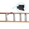 MY RUSTIC Ladder Hooks for Garage Organization,Ladder Hangers for Garage