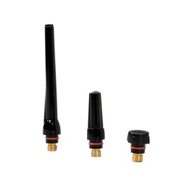 Thomletha 36pcs TIG Welding Gas Lens Kit Stubby 4-12 - Premium Alumina Cups for WP17 WP18 WP26 Torch - Includes 2.4mm and 3.2mm Collets, O-Rings, Nozzles