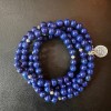 Unbranded Lapis Lazuli Stone Bracelet 108 Beads Mala Prayer Gemstone