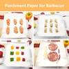 Vlwltl 50Pcs 8x8 in Parchment Paper Sheets, White Parchment Paper