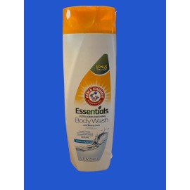 Fresh Arm And Hammer Essentials Body Wash With Baking Soda Clear Water Vegan 12 Fl Oz