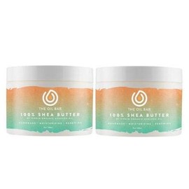 Spanish Grapefruit Scented 100% Shea Butter - 2 x 8 oz Jars