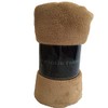 Decotex Warm & Cozy Super Soft Plush Solid Fleece Throw