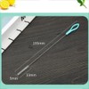 10Pcs Multicolor Metal Straw Cleaner Brush, Stainless Steel Long Cleaning