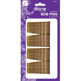 Fromm International Diane Bobby Pins, Bronze, 60 Per Card