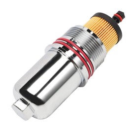 Upgrad Oil Filter Cap Lid Cover for Fusion 2017-2020, F150 2015-2020, Bronco, Edge, Explorer, Ranger 2024, Aviator, Continental, Nautilus 2.7L 3.0L V6 Replaces FT4Z6A832C FT4Z-6A832-C