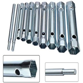 10Pcs Dual-Ended Wrench Socket Plumber Back Nut Tap Spark Plug Spanner Set Extended Spark Plug Wrench 6-22mm