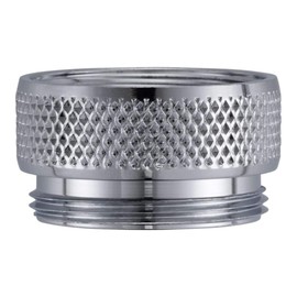 Schläfer 613110-1/2 Inside, M 22 x 1 Outer - Neoperl Reduction (Reducer), 1/2 Inch x M22 x 1 - Receptacle Adapter/Transition Piece for Spouts on Fittings, Chrome-Plated