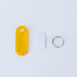 Keychain Name Tag Key Ring 10 Pieces 5ea
