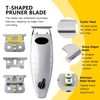 SUNJCO 2 Pack Replacement T Outliner Blades with Screws for