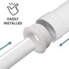 SKIR'CO (5Pcs) White 50 x 25mm Rubber Sleeve for Waste