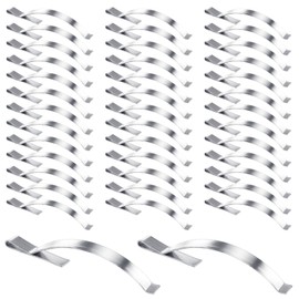 40 PCS Window Screen Tension Spring Corner Clips Clips to Hold Screens in Aluminum Channel 1/4” Wide 2-1/4” Long Flat Window Springs Replacement Prevent Screen Windows Shaking
