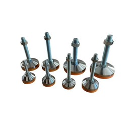Heavy Duty Machine Foot - Height Adjustable - Vibration Damping - Available in Various Sizes
