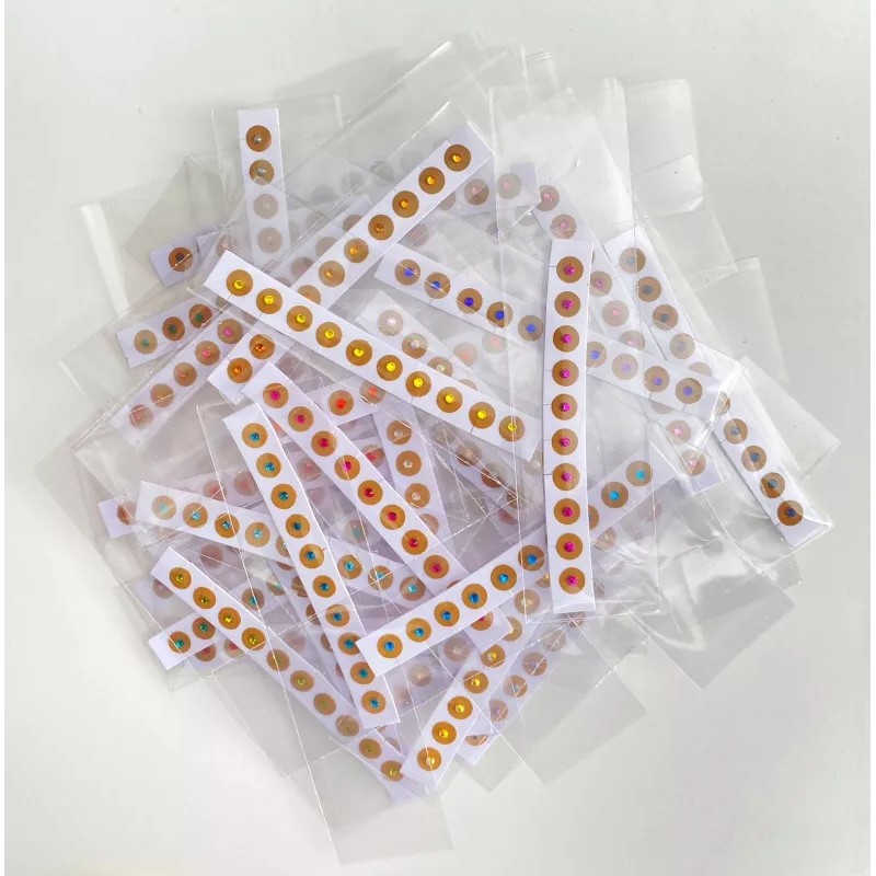 Productos comerciales mx Balines Con Piedra Swarovsky Auriculoterapia 200 Piezas