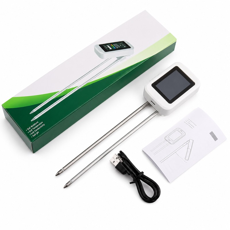 Digital Soil Meter for Plant Care – Moisture, pH, Fertility