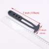 Boat Telescoping Ladder Strap,Marine Grade Secure Retaining Rubber Latch Band