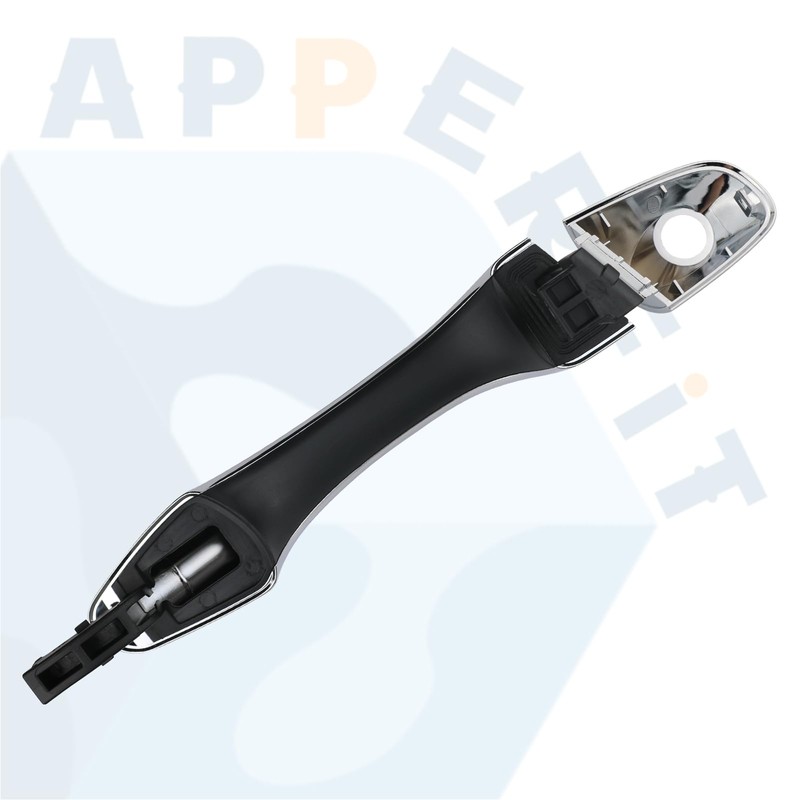 APPERFiT Exterior Door Handle w/Lock Cover End Cap for Front
