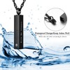 abooxiu 2 PCs Cremation Necklaces for Ashes Cube Urn Necklaces