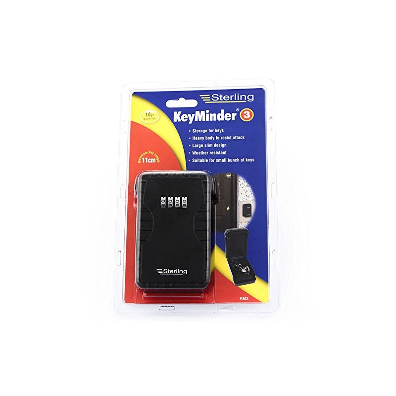 Sterling KM3 3 Key Minder, Black