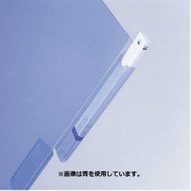 リヒトラブ クリアファイル 立体見出し付きクリヤーフォルダー 5枚入 乳白 G6305-1