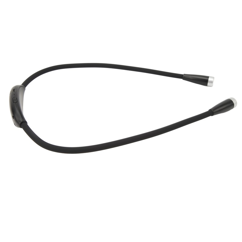 Neck Reading LED Lamp 3 Gear Brightness Bendable Silicone ABS