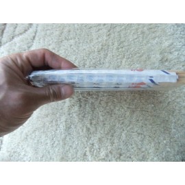 poly king products GENROKU Disposable Chinese Chopsticks 8" Long Individually wrapped square 40 pairs