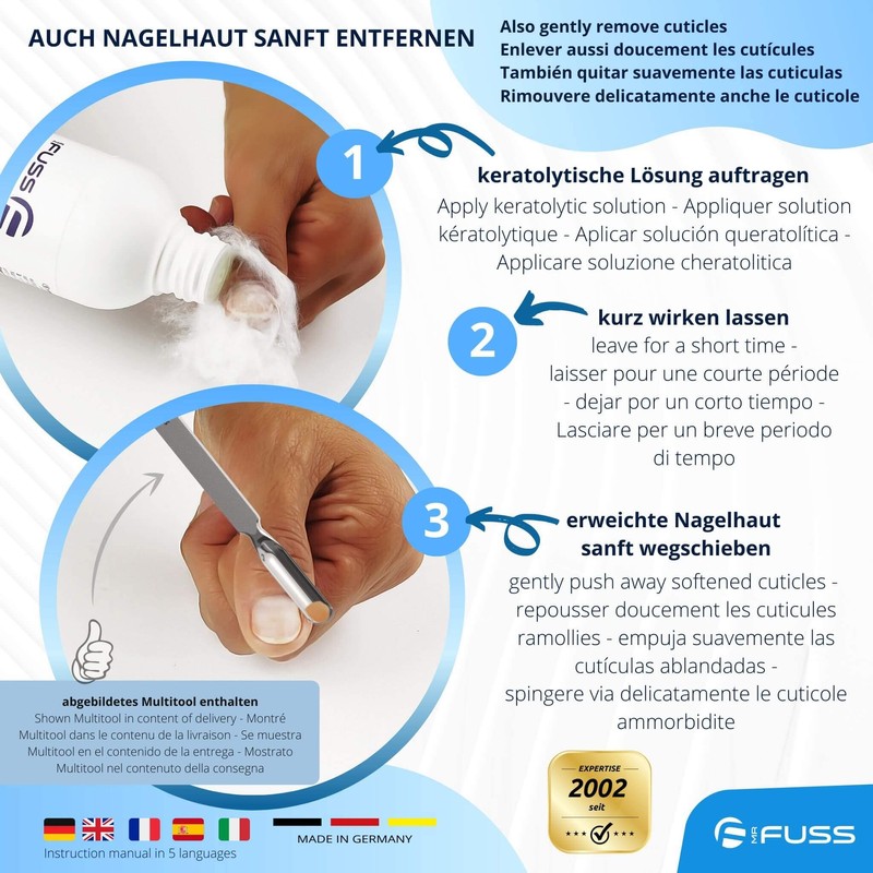 Mr. Fuss® No. 4 Plus Pack Multi Large Cuticle Callus