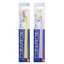Curaprox 3960 Cepillo Polvo Dientes Súper Suave Paquete Colores Surtidos