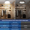 Rechargeable Closet Lights Motion Sensored, Battery Operated Ceiling Light Wireless