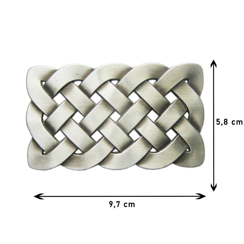 Celtic Knot Belt Buckle 3D Look Buckle for Belt Buckle