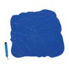 18x18in Concrete Stamps Mat Blue Concrete Seamless Cement Stamping Tools