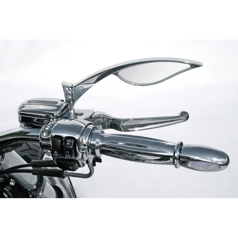 Kellermann Motorrad Blinker E geprüft BL 1000 LED Lenkerendenblinker schwarz,