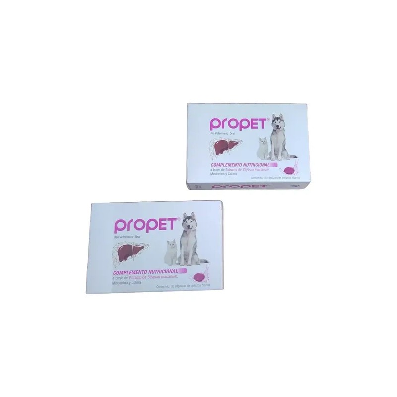 Propet Silimarina Para Perros Y Gatos Hepatoprotector 60caps