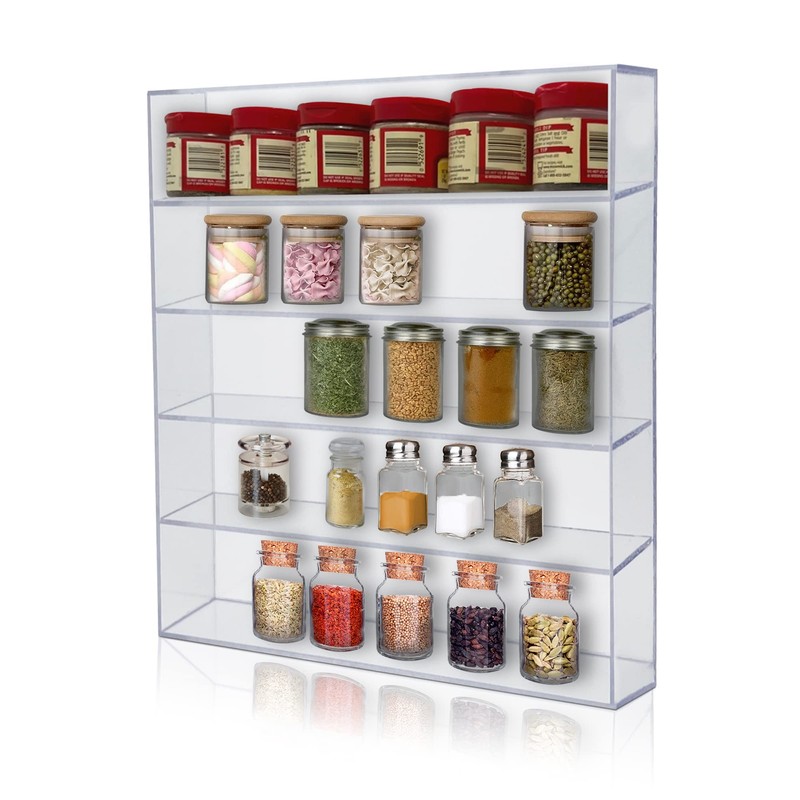 Dazzling Displays Acrylic Spice Rack Case Display (Style A -