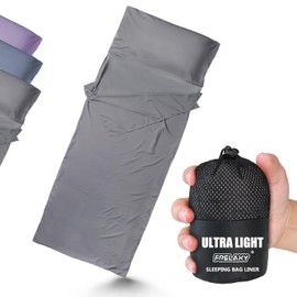 Frelaxy Ultralight Sleeping Bag Liner - Compact & Breathable Travel Sheet