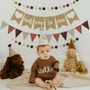 Half Way to One Banner, 4 Pcs 1/2 Birthday Decorations