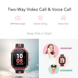 imoo Watch Phone Z1, Kids Smartwatch Phone, Smart Watch for Kids with Long-lasting Video & Phone Call, IPX8 Water-Resistance (Z1, Green)