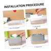 VICASKY 1 Set Dishwashing Soap Holder Press Soap Dispenser with