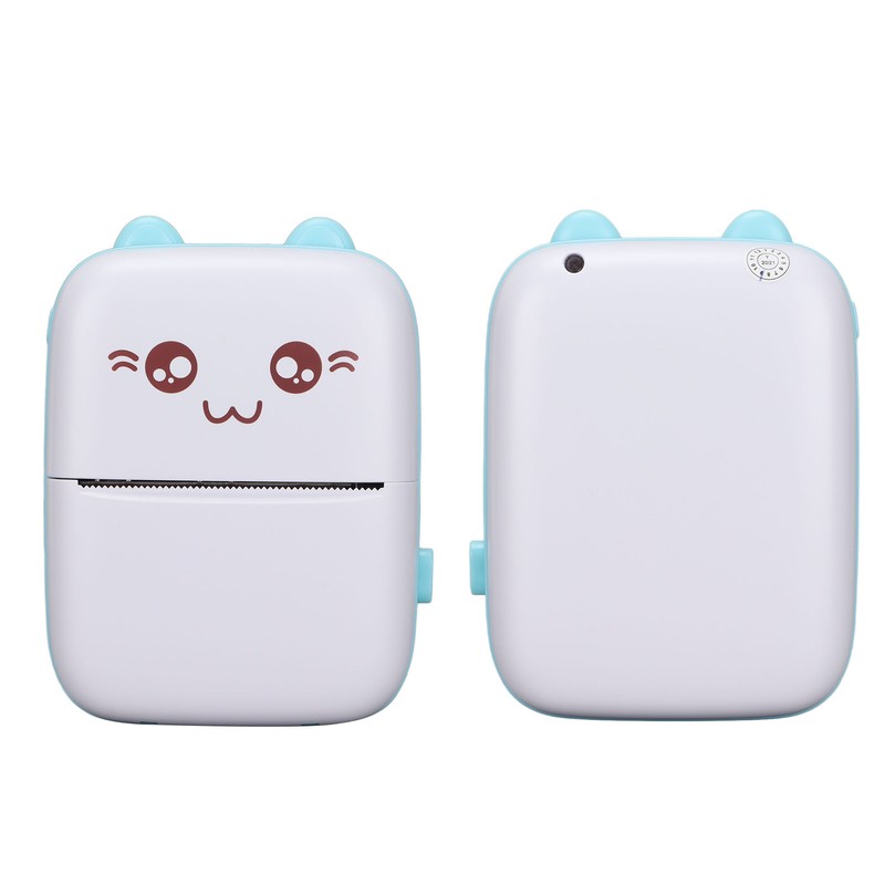 Mini Printer Portable Text Picture Memo Shopping List Label Inkless